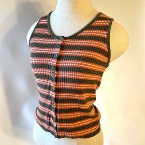 Freshman 1996 knitted tank top size extra small